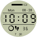 Old School Digital Watch Face APK