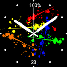 Paint Splatter Art Color Watch 아이콘