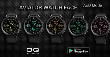 Aviator's Watchface Wear OS اسکرین شاٹ 3