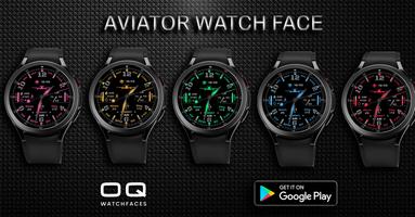 Aviator's Watchface Wear OS captura de pantalla 1