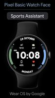 Pixel Basic Watch Face الملصق