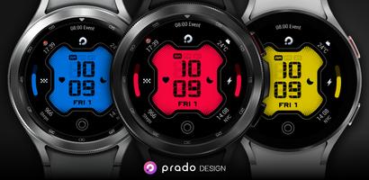 PRADO X9 - Digital Watch Face 海報