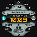 PRADO X164 Digital Watch Face APK