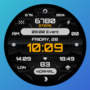 PRADO X165 Digital Watch Face APK