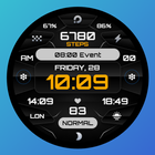PRADO X165 Digital Watch Face icône