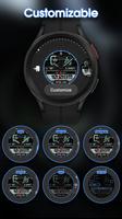 PRADO 02 Hybrid Watch Face syot layar 2