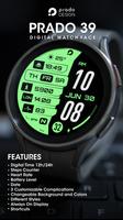 PRADO 39 Digital Watch Face poster