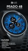 PRADO 48 Analog Watch Face โปสเตอร์