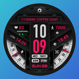 PRADO 58 Digital Watch Face