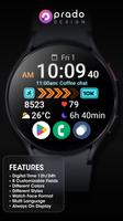PRADO 75 Digital Watch Face captura de pantalla 2