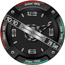 Hybrid Rotary Sport Watchface APK