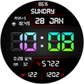 Digital Sport SARUMI Watchface
