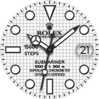 Rolex White Unofficial Wear OS 图标