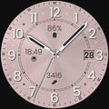 Rose Gold Serenity Watch Face