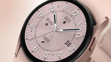 Rose Gold Serenity Watch Face Cartaz