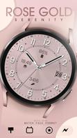 Rose Gold Serenity Watch Face imagem de tela 1