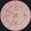 Rose gold elegant watch face APK