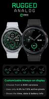 Rugged Analog - watch face screenshot 2