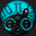 S4U Race digital watch face آئیکن