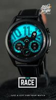 S4U Race digital watch face پوسٹر