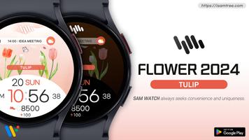 SamWatch Flower 2024 Tulip poster