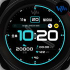 샘워치 한글 포인트컬러 2 2023 icon