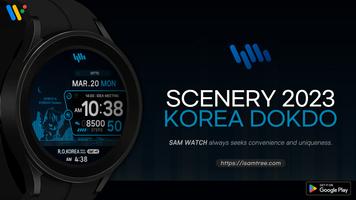 SamWatch Scenery 2023 KR Dokdo Affiche