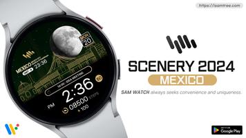 SamWatch Scenery 2024 Mexico Plakat