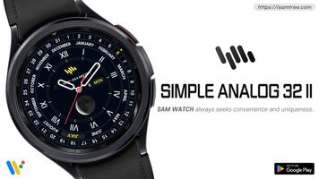 SamWatch Simple Analog 32 II poster