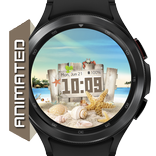 Watch Face Wear OS Beach