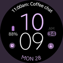 Simple Purple watch face APK