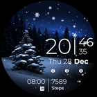 Snow Night - watch face иконка