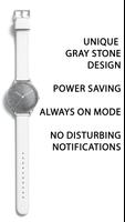 برنامه‌نما Gray Stone Watchface عکس از صفحه