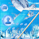 Blue Water Bird Theme APK