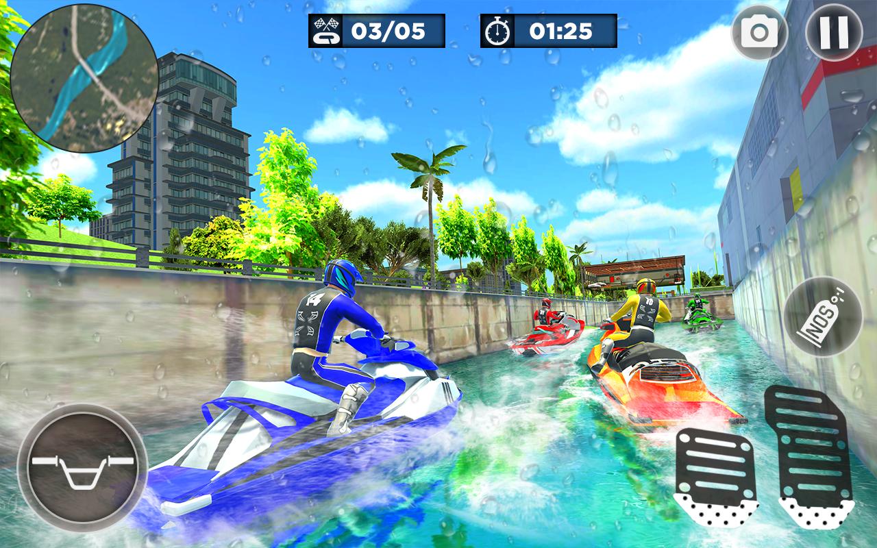 Игра гонки на воде. Игра Water Race. Jet Ski games. Игры про водные лыжи на андроид. Скутер Мания.