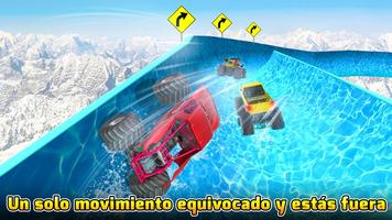 Water Slide Monster Truck Race captura de pantalla 1