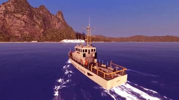 Water Ski Ship Racing Simulator:Boat Driving Games capture d'écran 3