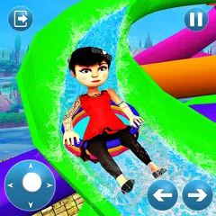 Water Slide Park Game Free APK download