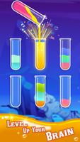 Sort Water Color Puzzle Game Cartaz