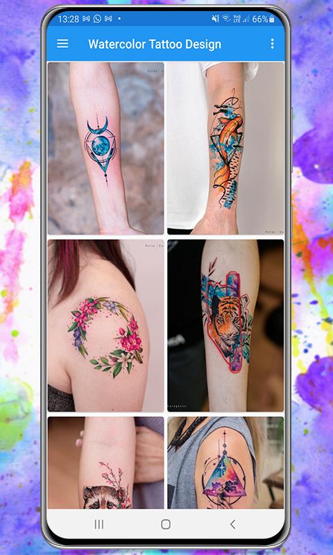 🌈 Watercolor Tattoo Design and Ideas安卓版应用APK下载