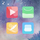 Chủ đề phong cảnh màu nước APK