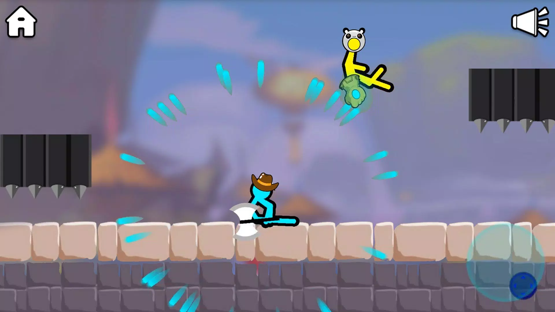 Hraj Stickman Clash: 2 player games APK