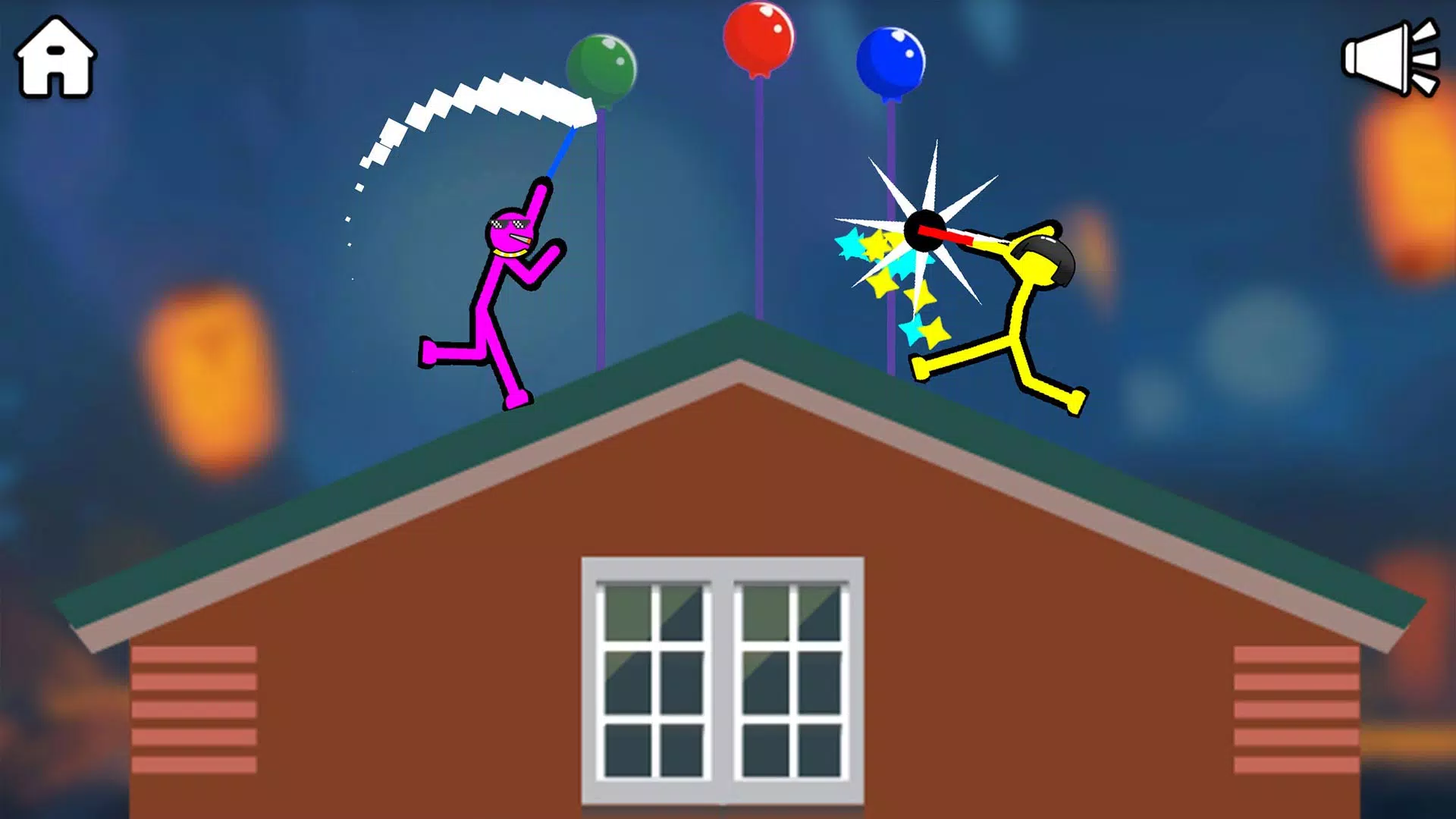 Hraj Stickman Clash: 2 player games APK