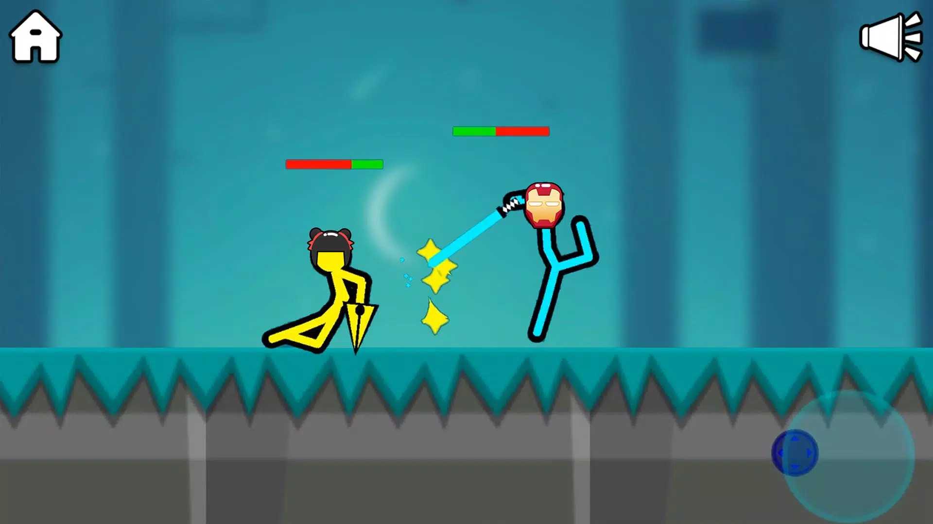 Hraj Stickman Clash: 2 player games APK