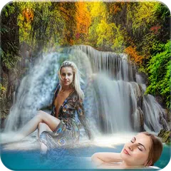 Waterfall Dual Photo Frames APK download