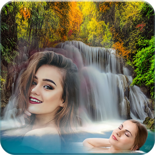 Waterfall Dual Photo Frames