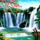 Waterfall Wallpaper, HD Waterfall Backgrounds アイコン