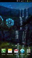 3D Waterfall: Night Edition capture d'écran 1