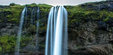 Wasserfall Live-Hintergrund