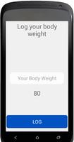 Body Weight Log capture d'écran 1